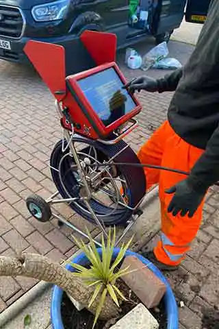 Drainage camera survey Slough